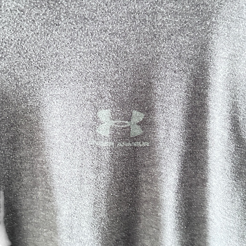 Under Armour Men's Short Sleeve T-Shirt Heather Gray Size L - Picture 2 of 9